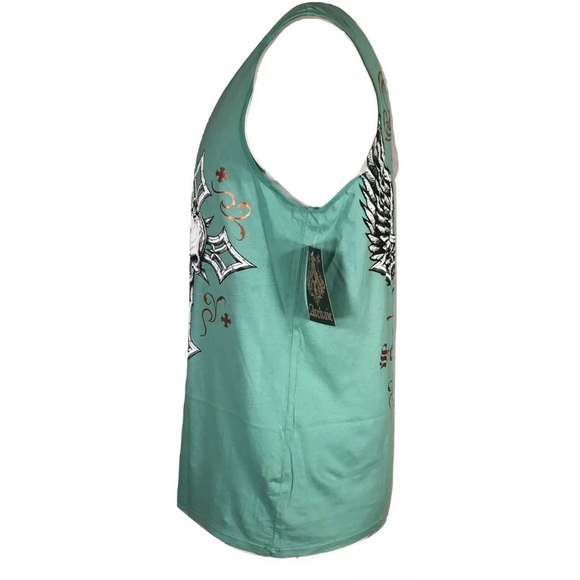 ARCHAIC by AFFLICTION Mens T-Shirt FARGO Tank Top - Picture 6 of 8